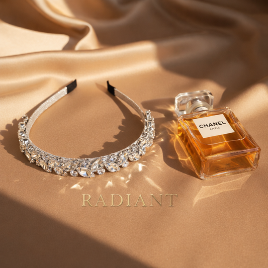 [Radiant] Stimulated Diamonds Headband - Luxury Statement Piece